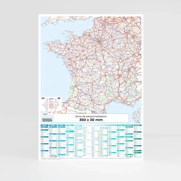 cartoplanning france et regions sur fond gris