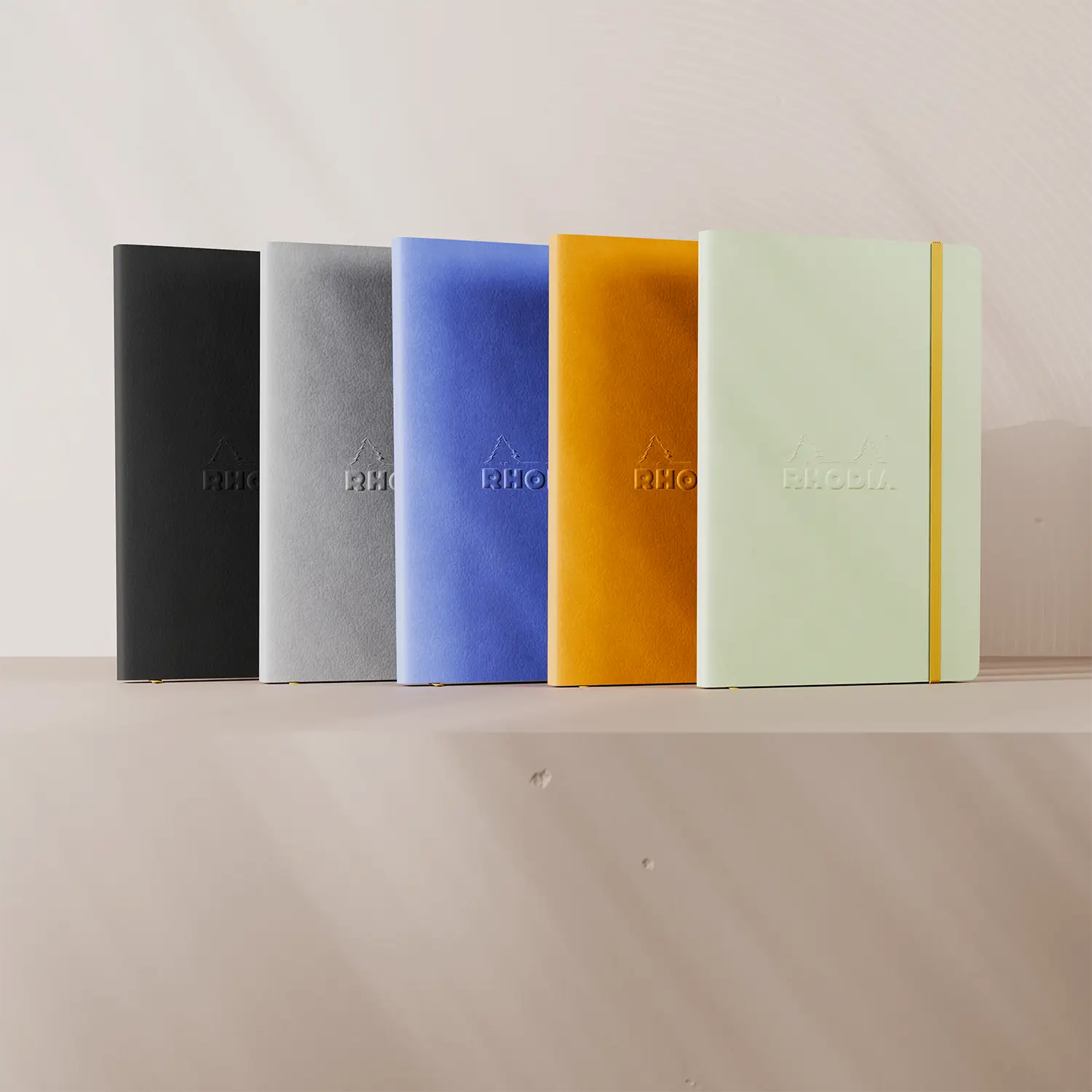 mise en scene carnets de notes rhodia selection rentree