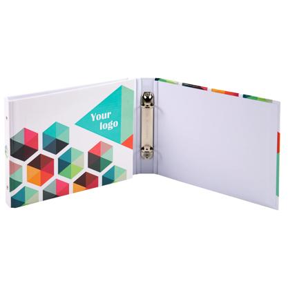 Classeur A5 horizontal personnalisable dos 30 mm 2anneaux 20 mm - dos de 30 mm