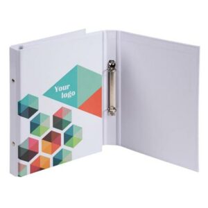 Classeur A5 - rembordé papier - 2 anneaux 15 mm - dos de 30 mm – Image 1