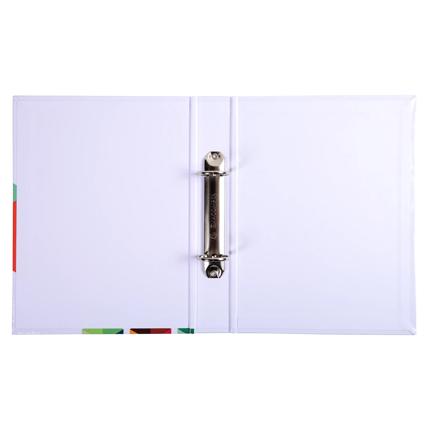 Classeur A5 - rembordé papier - 2 anneaux 30 mm - dos de 40 mm