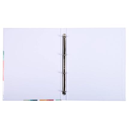 Classeur A4 - rembordé papier - 4 anneaux 15 mm - dos de 30 mm