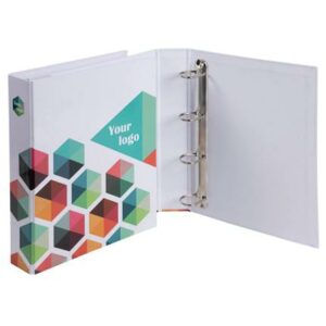 Classeur A4 - rembordé papier - 4 anneaux 40 mm - dos de 60 mm – Image 1