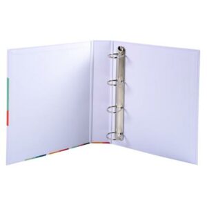 Classeur A4 - rembordé papier - 4 anneaux 40 mm - dos de 60 mm – Image 2
