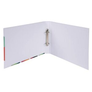 Classeur A4 horizontal rembordé papier - 2 anneaux 30 mm - dos de 40 mm – Image 3