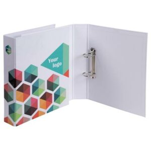 Classeur A4 rembordé papier - 2 anneaux 40 mm - dos de 60 mm – Image 1