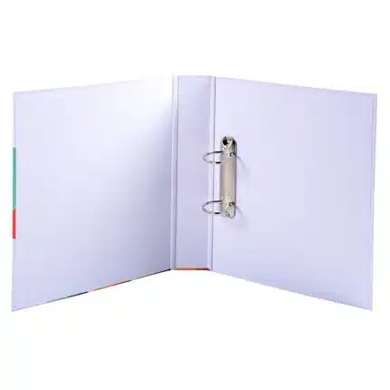Classeur A4 rembordé papier - 2 anneaux 40 mm - dos de 60 mm