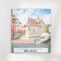 visuel feuillet 3 calendrier photo echappees belles sur fond gris