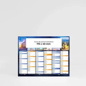 Mini calendrier cartonné Civilisations – Image 1