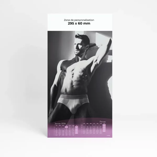 Calendrier Photo Nu Homme – Image 1