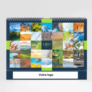 visuel couverture calendrier photo geo sur fond gris