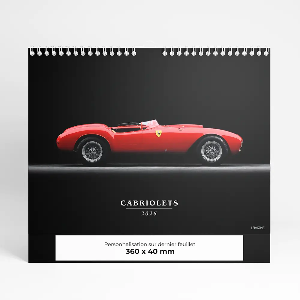 Calendrier Photo Cabriolets
