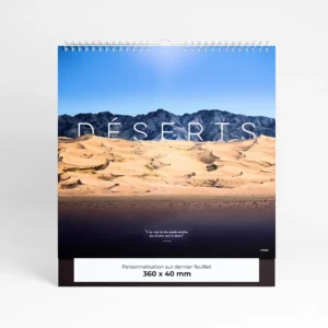 Calendrier Photo Déserts – Image 1