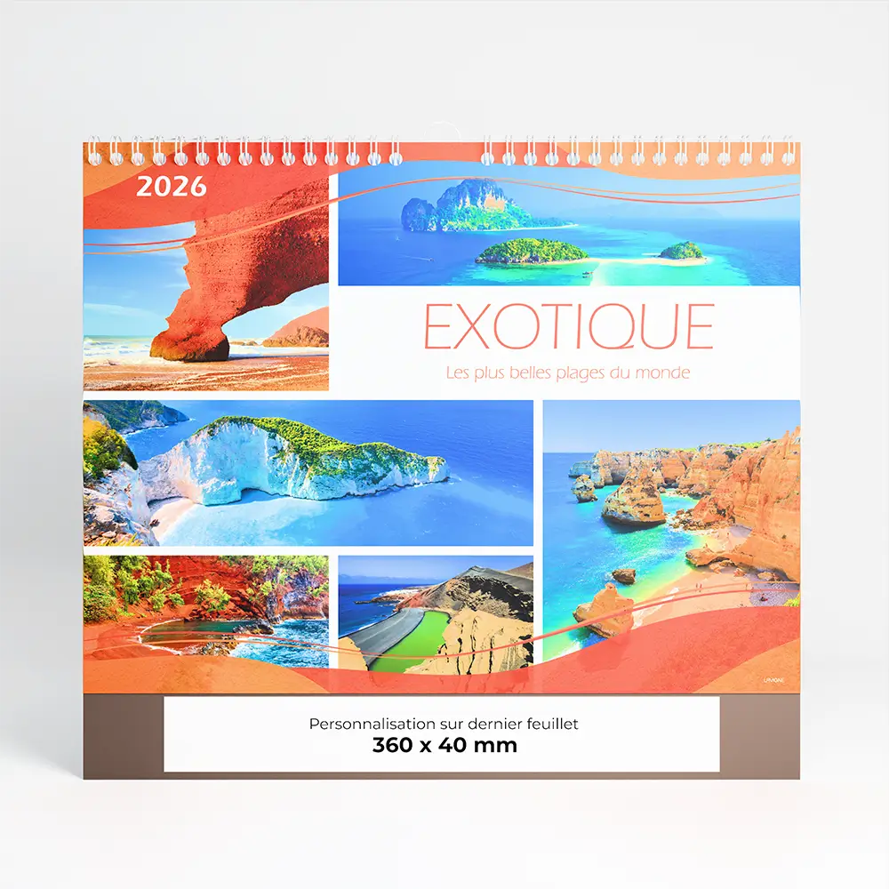 Calendrier Photo Exotique