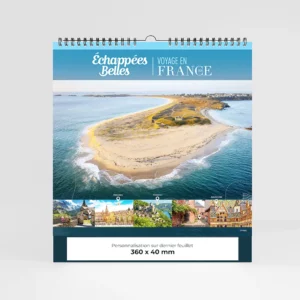 visuel du calendrier photo echappees belles