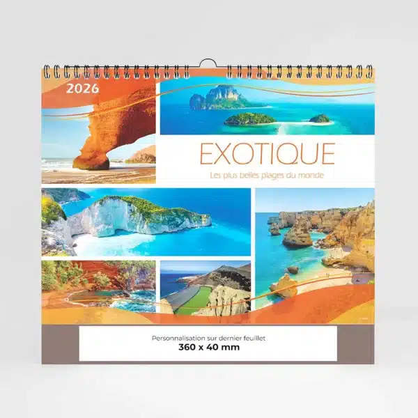 Calendrier Photo Exotique – Image 1