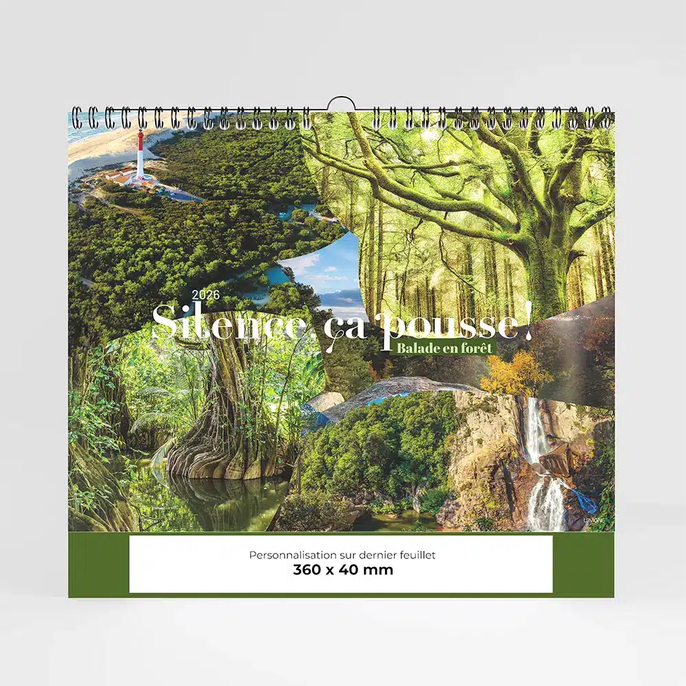 Calendrier Photo Silence ça pousse