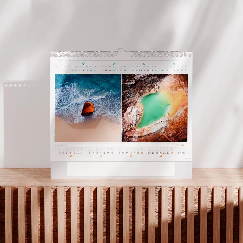 Calendrier Photo Carrément Graphique