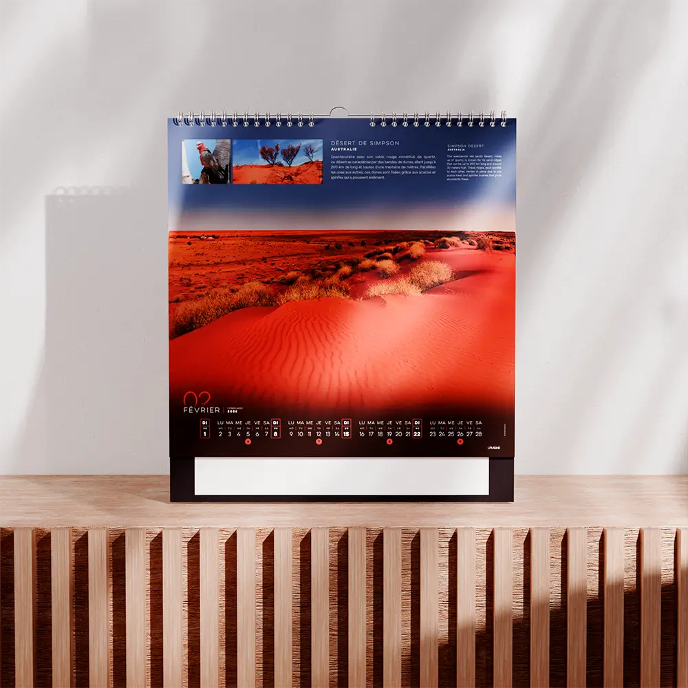 Calendrier Photo Déserts – Image 3