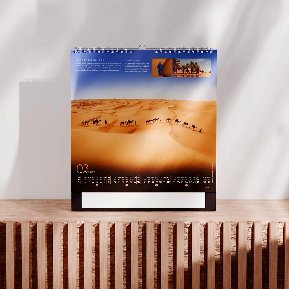 Calendrier Photo Déserts – Image 4