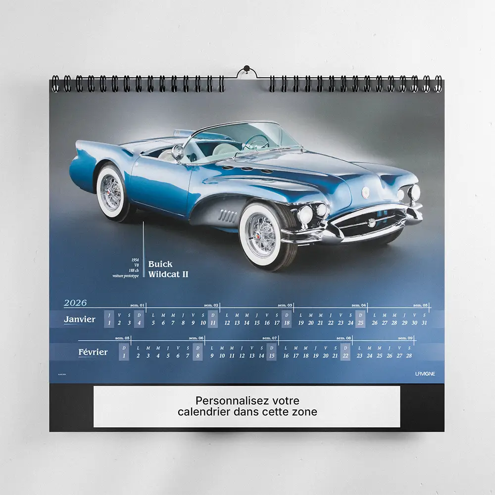 Calendrier Photo Cabriolets