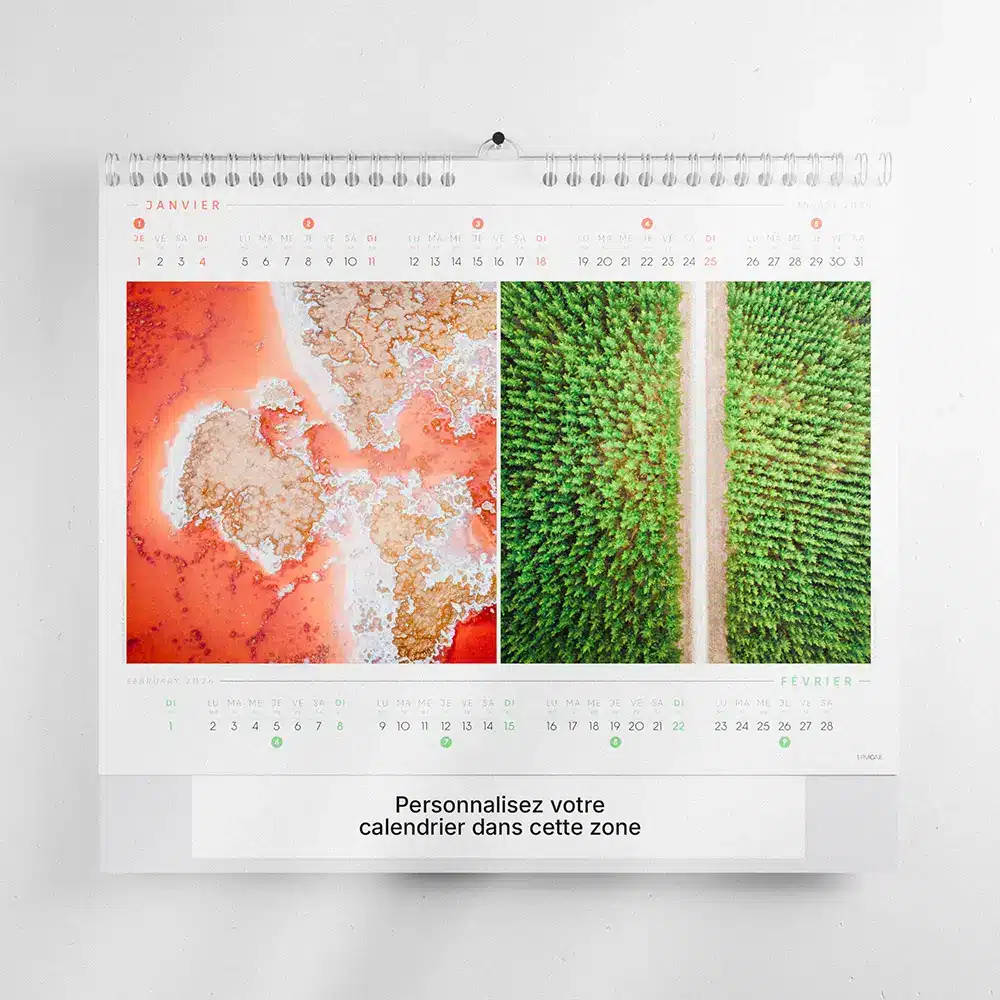 Calendrier Photo Carrément Graphique