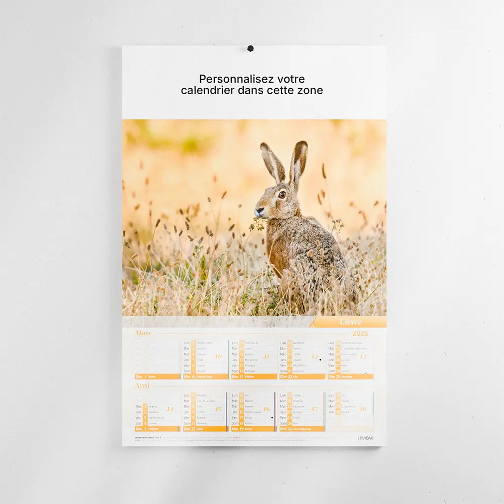 Calendrier Photo Chasse
