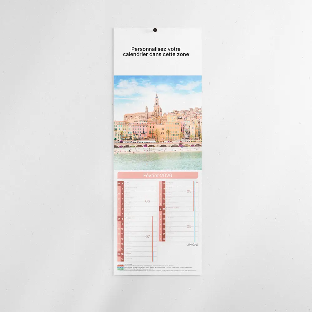 Calendrier Photo Memento Evasion