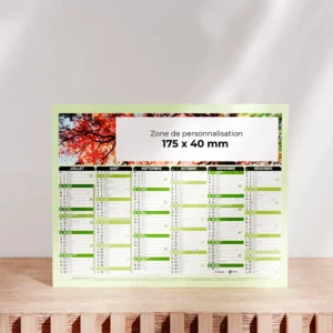 Mini calendrier cartonné Forêts – Image 2