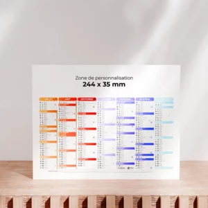 Mini calendrier cartonné Kaléidoscope – Image 2