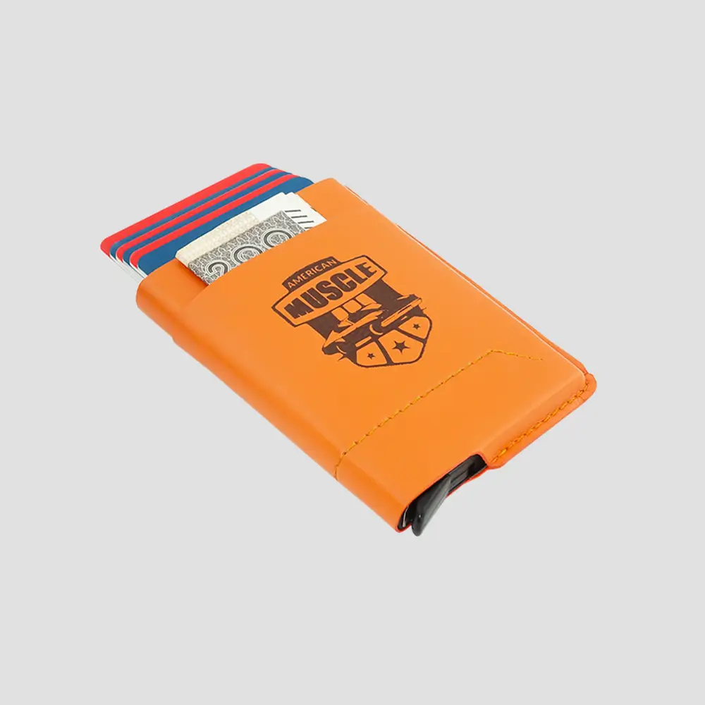 PORTE-CARTES ANTI-RFID SIMILI CUIR – 6 cartes