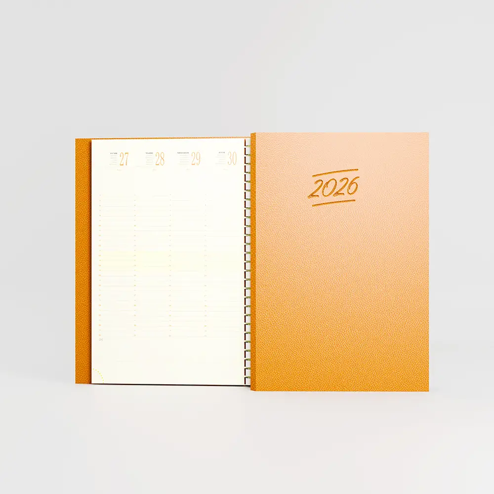 Agenda 16×24 cm spiralé Vivella Capucine
