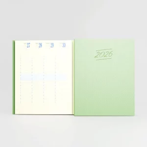 Agenda 21x27 cm broché Canvas Verdigri