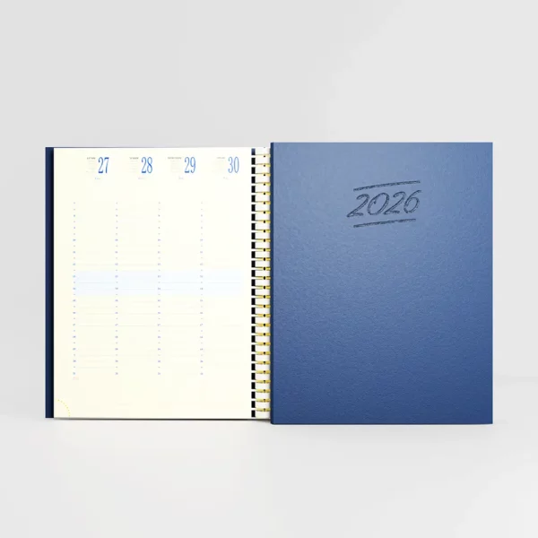 Agenda 21x27 cm spiralé Gobi Marina – Image 1