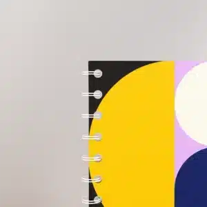 meeting book couverture soft touch reliure blanche sans regle