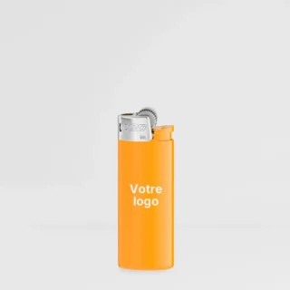 briquet bic mini sur fond gris