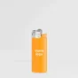 briquet bic mini sur fond gris
