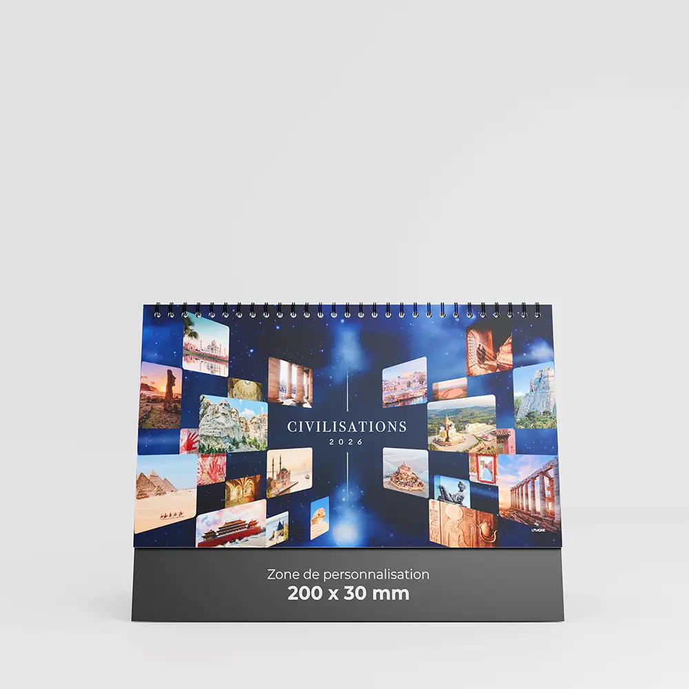 Calendrier de bureau Civilisations