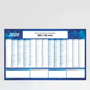 Calendrier cartonné maxi format Effaçable – Image 1