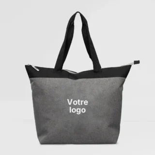 grand sac isotherme sur fond gris