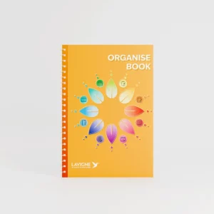 visuel organise book 24 sur fond gris