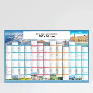 Calendrier cartonné maxi format Patrimoine de France – Image 1