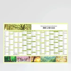 Calendrier cartonné maxi format Silence ça pousse – Image 1