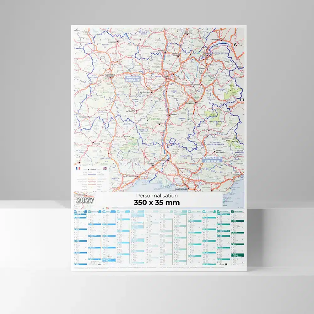 visuel secondaire recto calendrier cartoplanning france et regions auvergne rhone alpes sur fond gris