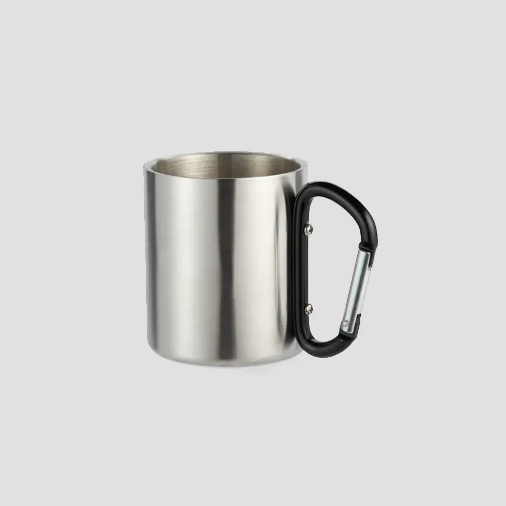 Mug inox mousqueton TRUMBO