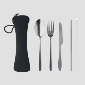 Set de couverts 5 services en acier inox