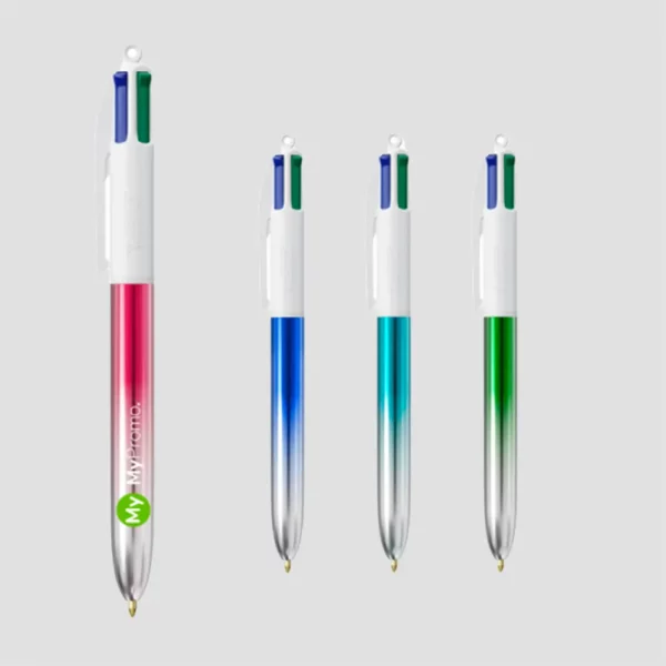 Stylo BIC 4 Couleurs Bicolore – Image 1
