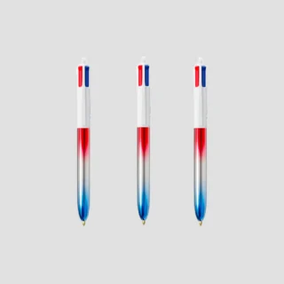 Stylo BIC 4 Couleurs FLAG