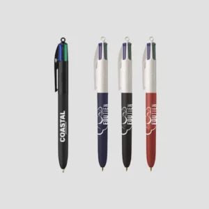 Stylo BIC 4 Couleurs Soft Touch