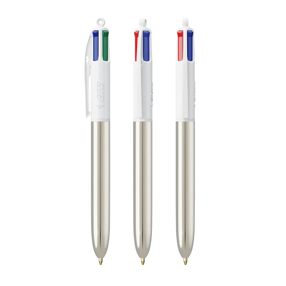 Stylo BIC 4 Couleurs SHINE